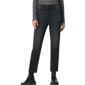 Joe's Jeans OG Straight High Rise Ankle Jeans Rhona Black Women's 30